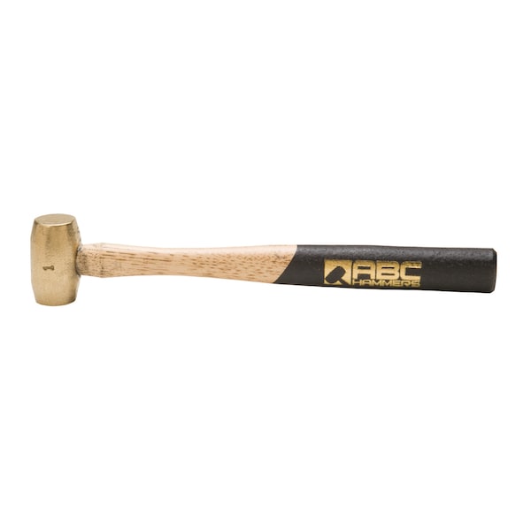 1 lb. Brass Hammer with 10" Wood Handle